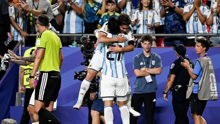 El correntino Flaco López dio el pase del gol que llevó a Argentina a semifinales